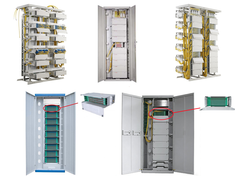 1.2 Bastidores de fibra óptica
