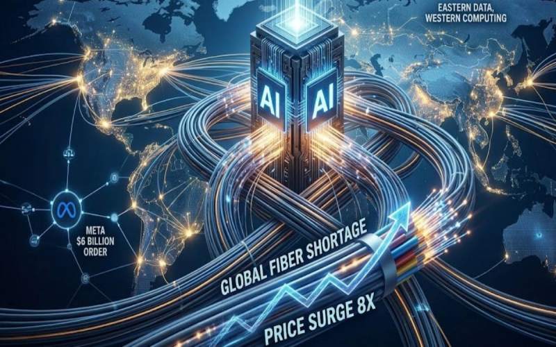 ¿Por qué se disparan los precios del cable de fibra óptica?: Centros de datos de IA y cuellos de botella en el suministro.