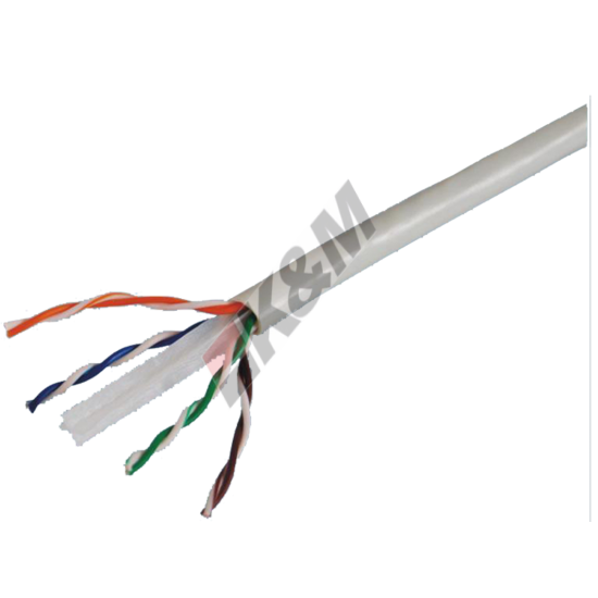 4X2X0.5CU  CAT6 UTP PVC LAN Cable