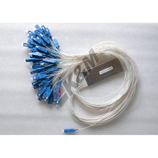 1 x 32 SCPC Mini tipo PLC fibra óptica Splitter