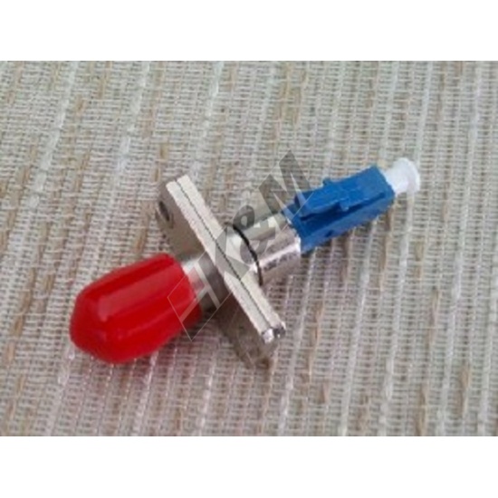 LC male - ST female transfer connector 